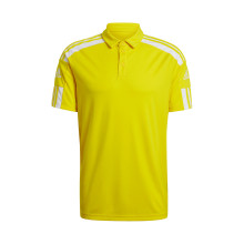 Squadra 21 m/c EQPCBE Polo Shirt Team Gelb-Weiß