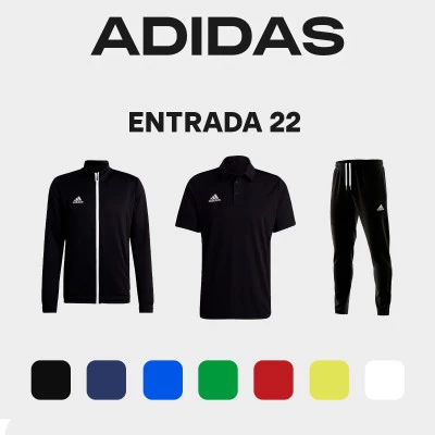 Paseo Basico Adidas Entrada 22 Pack