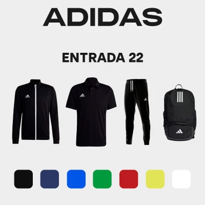 Paseo Completo Adidas Entrada 22 Pack