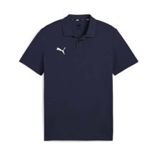 teamGOAL Cotton EQPCBE Polo Shirt Navy-White