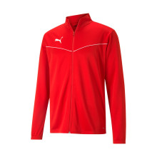 teamRISE EQPCBE Jacke Rot-Weiß