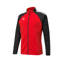 teamLIGA EQPCBE Jacke Rot-Schwarz