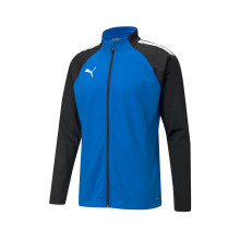 teamLIGA EQPCBE Jacke Electric Blue Limonade-Schwarz