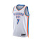 Maillot Nike Oklahoma City Thunder Swingman Association Edition Chet Holmgren