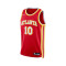 Maillot Nike Atlanta Hawks Swingman Icon Edition Zaccharie Risacher