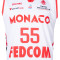 Camisola Spalding AS Monaco Basket Mike James