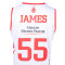 Camisola Spalding AS Monaco Basket Mike James