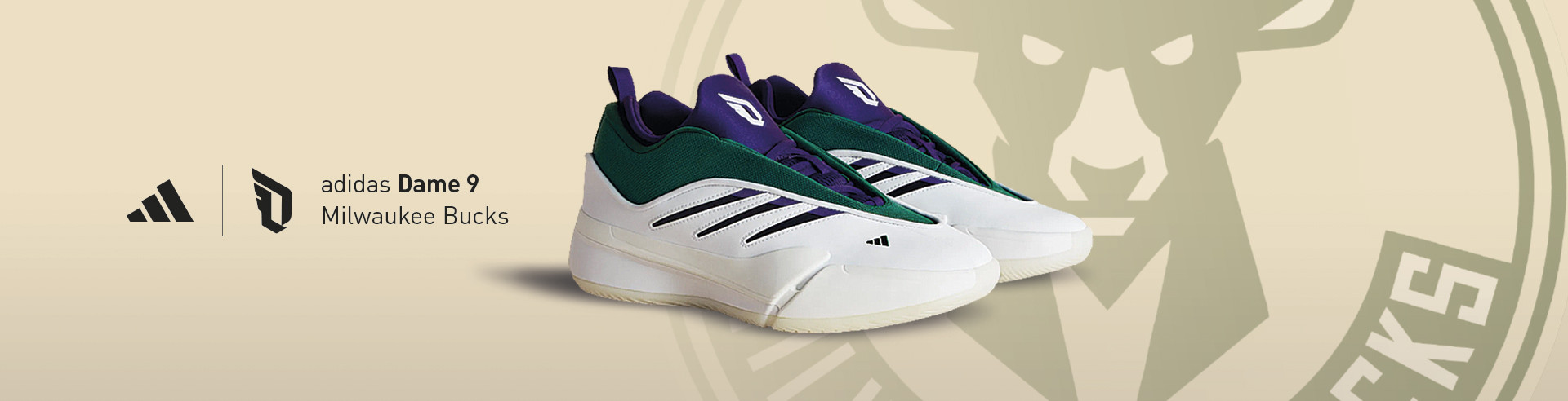 adidas dame 9 milwaukee bucks octubre 2024 all