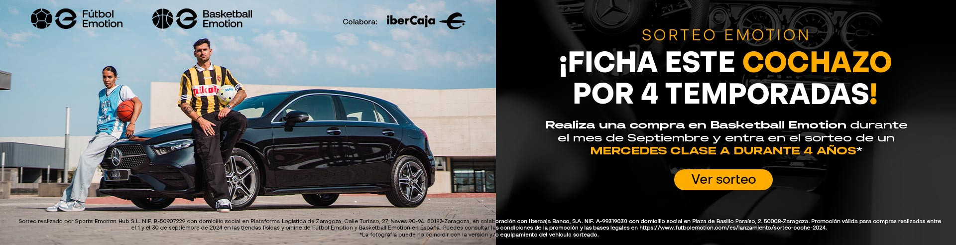 sorteo coche ibercaja setiembre 2024 es