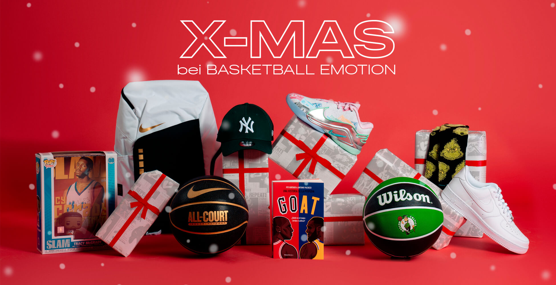 Weihnachten bei Basketball Emotion